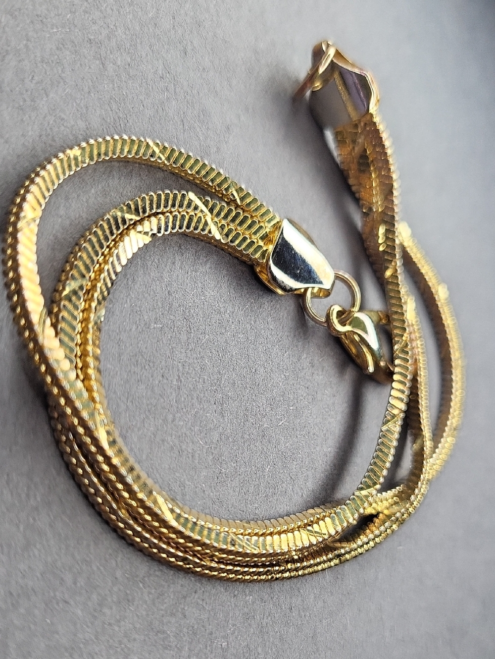 Gold Snake Chain Bracelet